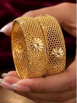 Gold Plated Bangles
